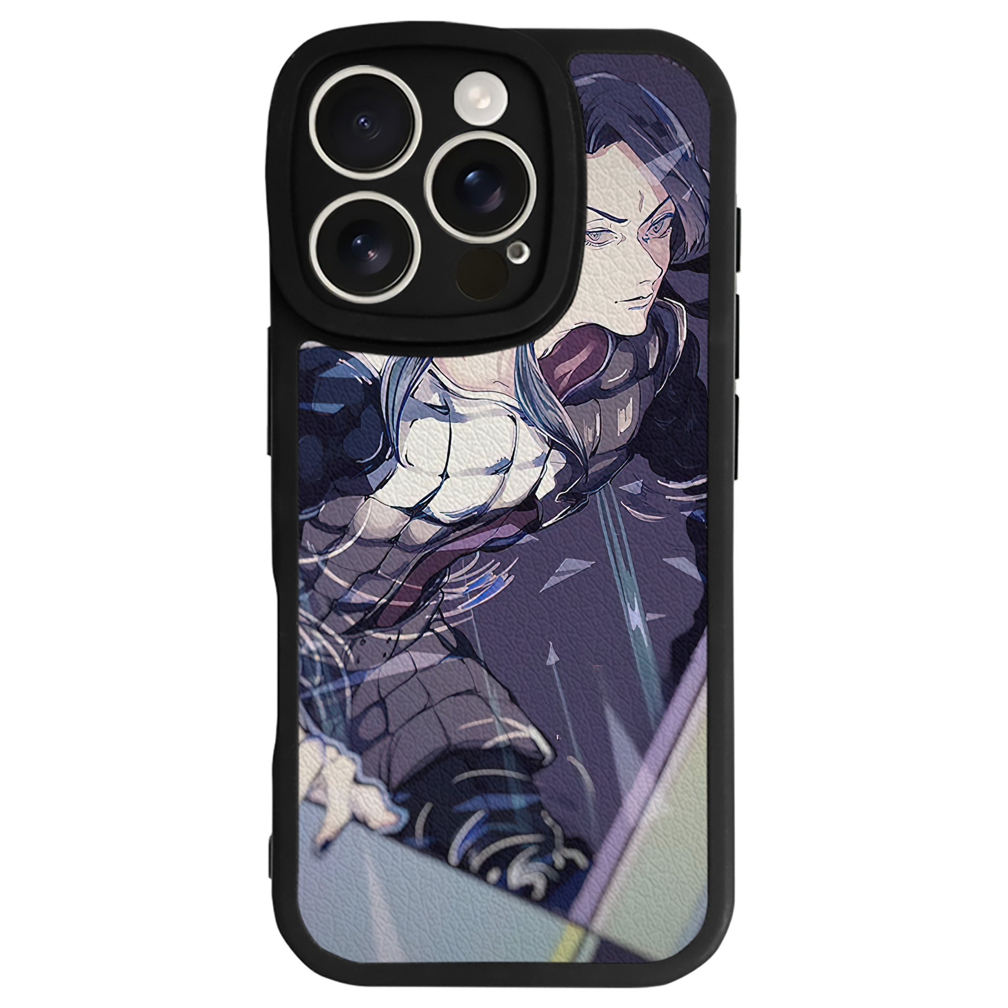 （画像用） ジョジョの奇妙な冒険 JoJo's Bizarre Adventure 【iPhone 16シリーズ対応】シリコンスマホケース（レザー調） 材質：シリコン